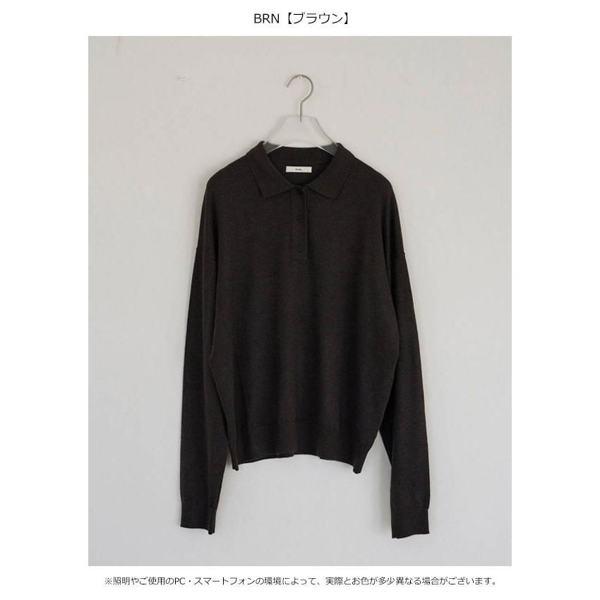 anuke（アンヌーク） anuke 2026Prefall トップス Highgauge Polo Tops