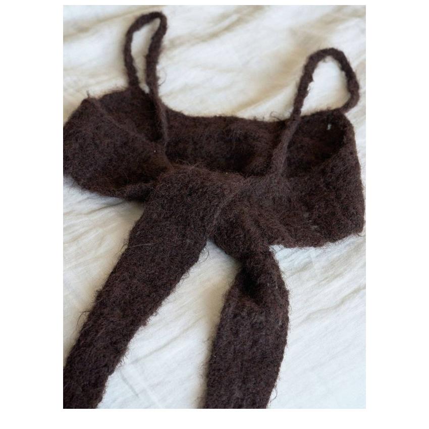 anuke（アンヌーク） anuke 2026Prefall トップス Crochet Knit