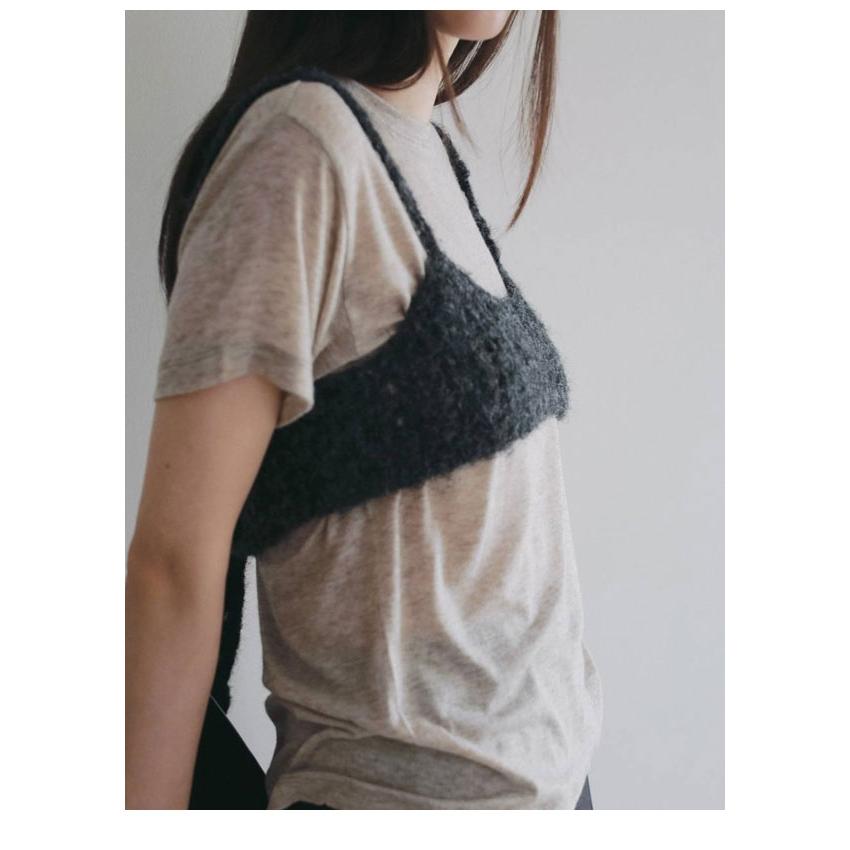 anuke（アンヌーク） anuke 2026Prefall トップス Crochet Knit
