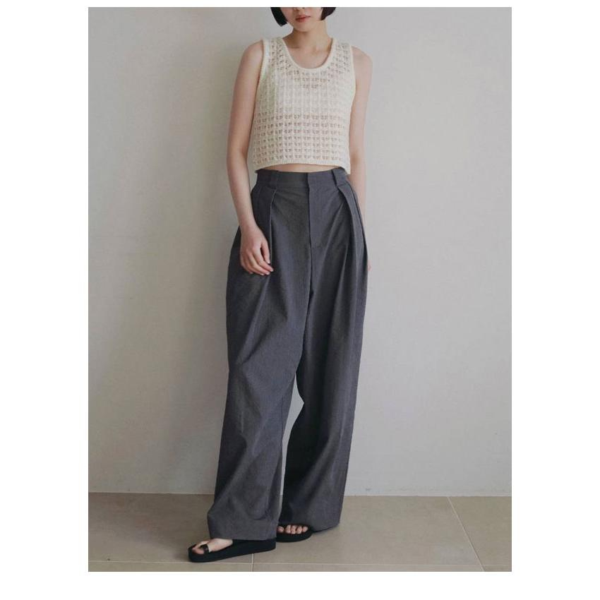 anuke（アンヌーク） anuke 2026Prefall トップス Pattern Knit
