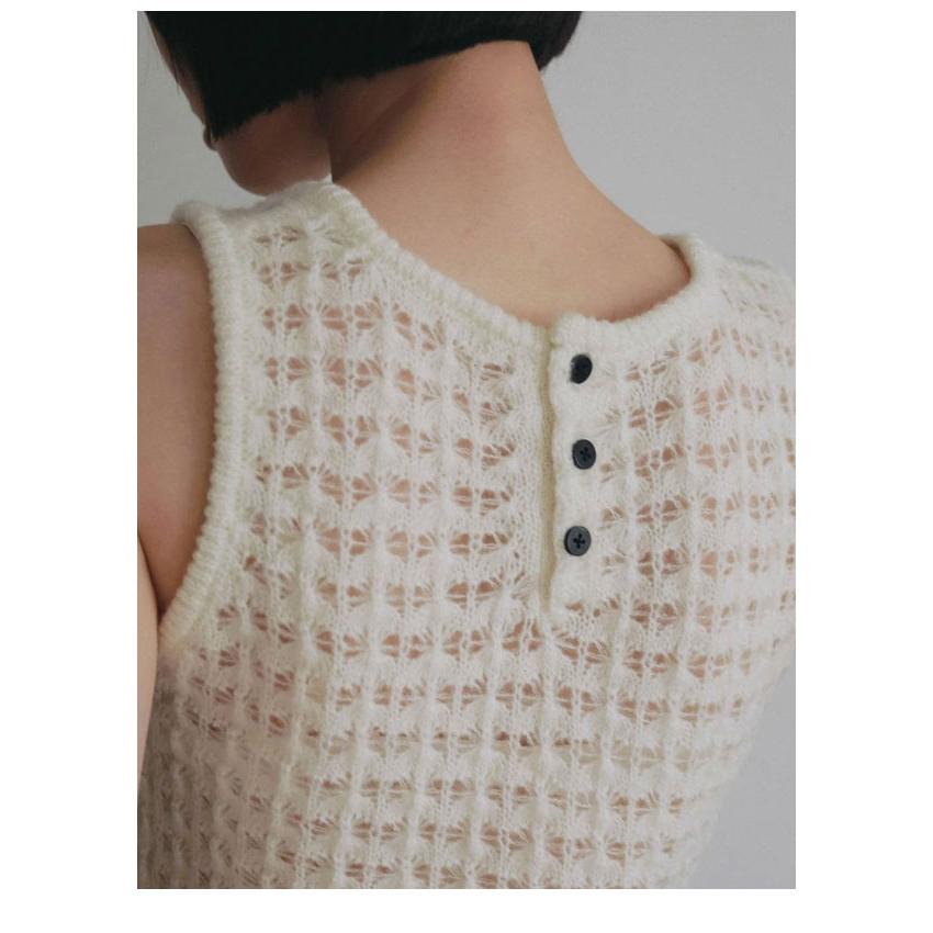 anuke（アンヌーク） anuke 2026Prefall トップス Pattern Knit