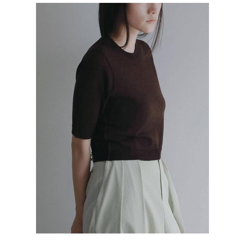 anuke（アンヌーク） anuke 2026Prefall トップス Wool Knit T-shirts