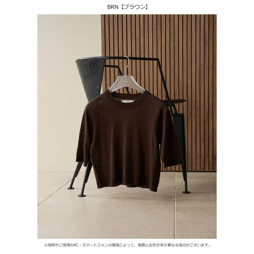 anuke（アンヌーク） anuke 2026Prefall トップス Wool Knit T-shirts