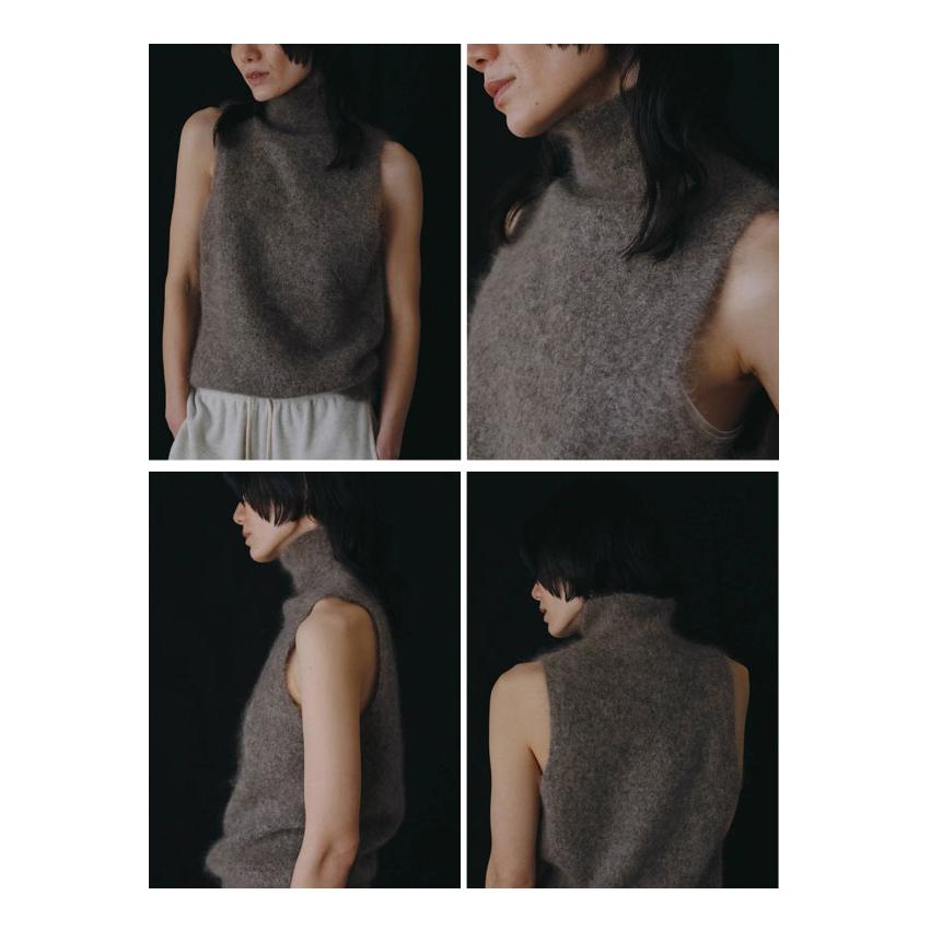 anuke（アンヌーク） anuke 2026Prefall トップス Sleeveless Mohair