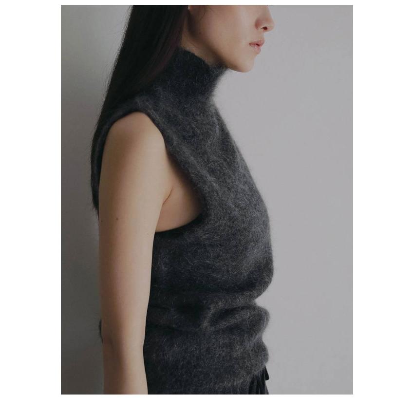 anuke（アンヌーク） anuke 2026Prefall トップス Sleeveless Mohair
