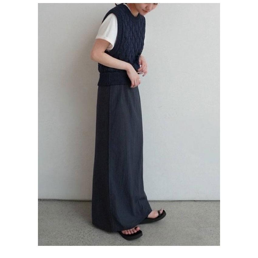 anuke（アンヌーク） anuke 2026Prefall トップス Slub Pattern Vest 