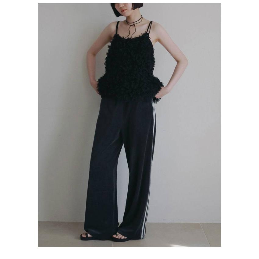 anuke（アンヌーク） anuke 2026Prefall トップス Tulle Fringe