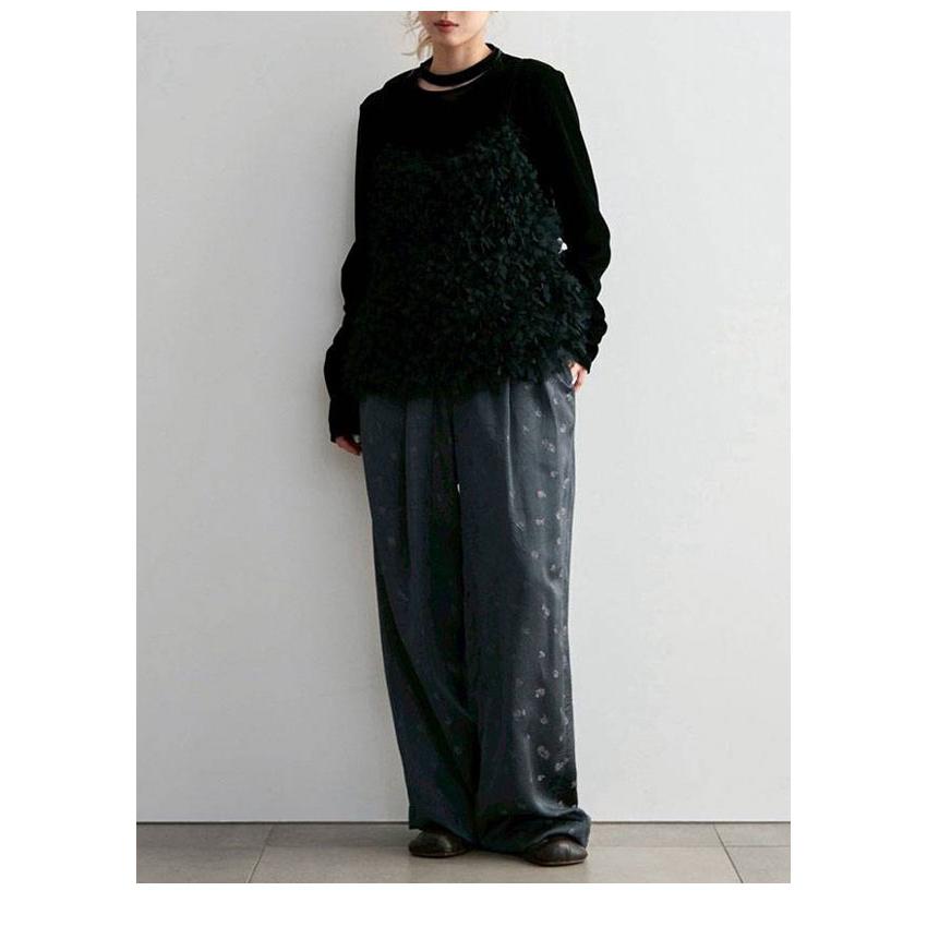 anuke（アンヌーク） anuke 2026Prefall トップス Tulle Fringe