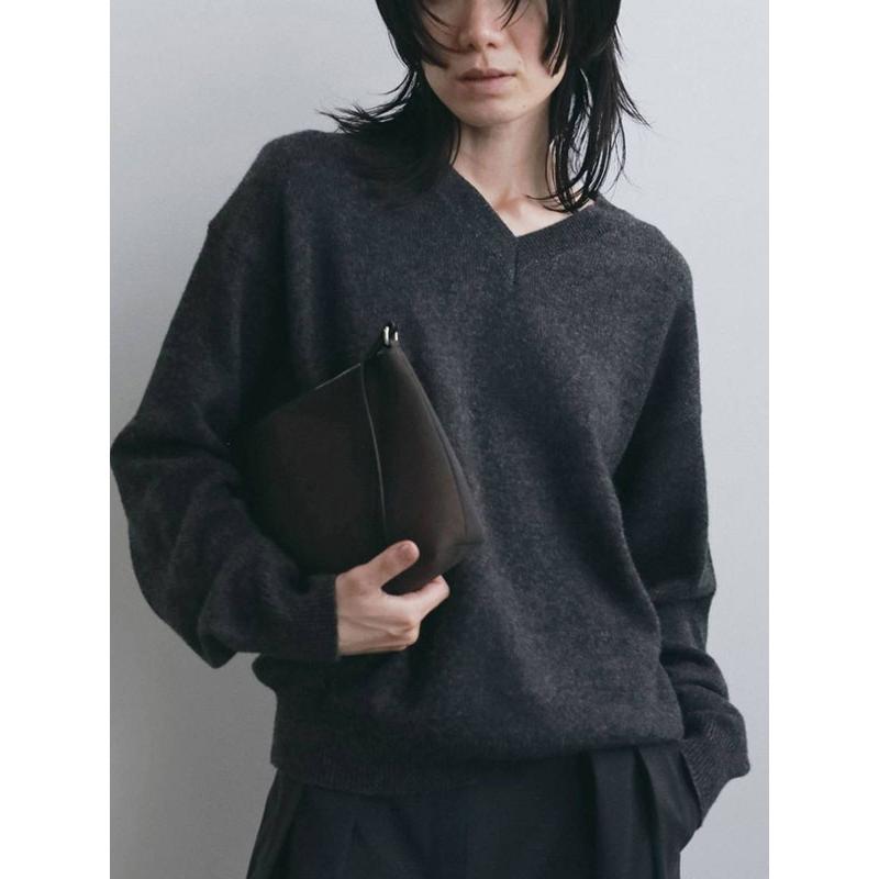 anuke（アンヌーク） anuke 2026winter トップス Wool Vneck Knit 10月