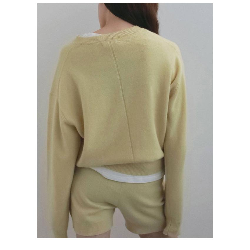 anuke（アンヌーク） anuke 2026winter トップス Wool Vneck Knit 10月