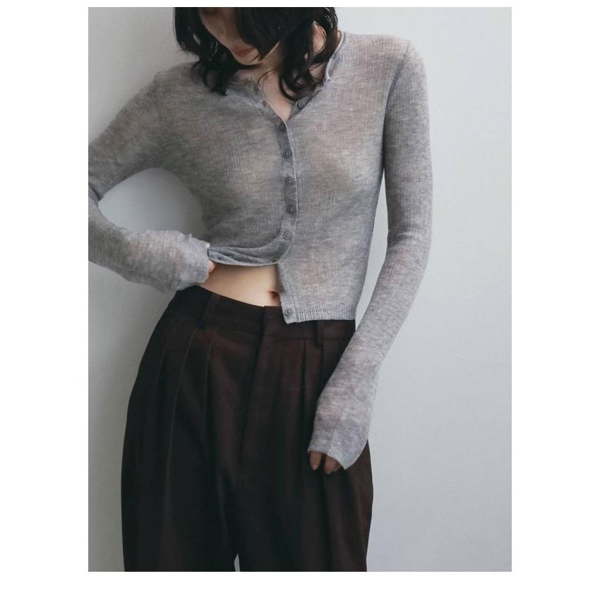 anuke（アンヌーク） anuke 2026winter トップス Layered Crewneck