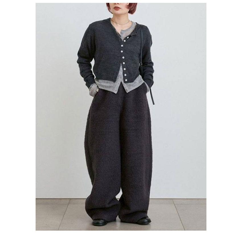 anuke（アンヌーク） anuke 2026winter トップス Layered Crewneck