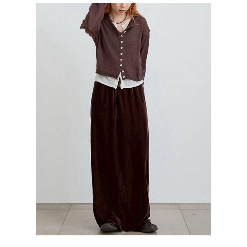 anuke（アンヌーク） anuke 2026winter トップス Layered Crewneck