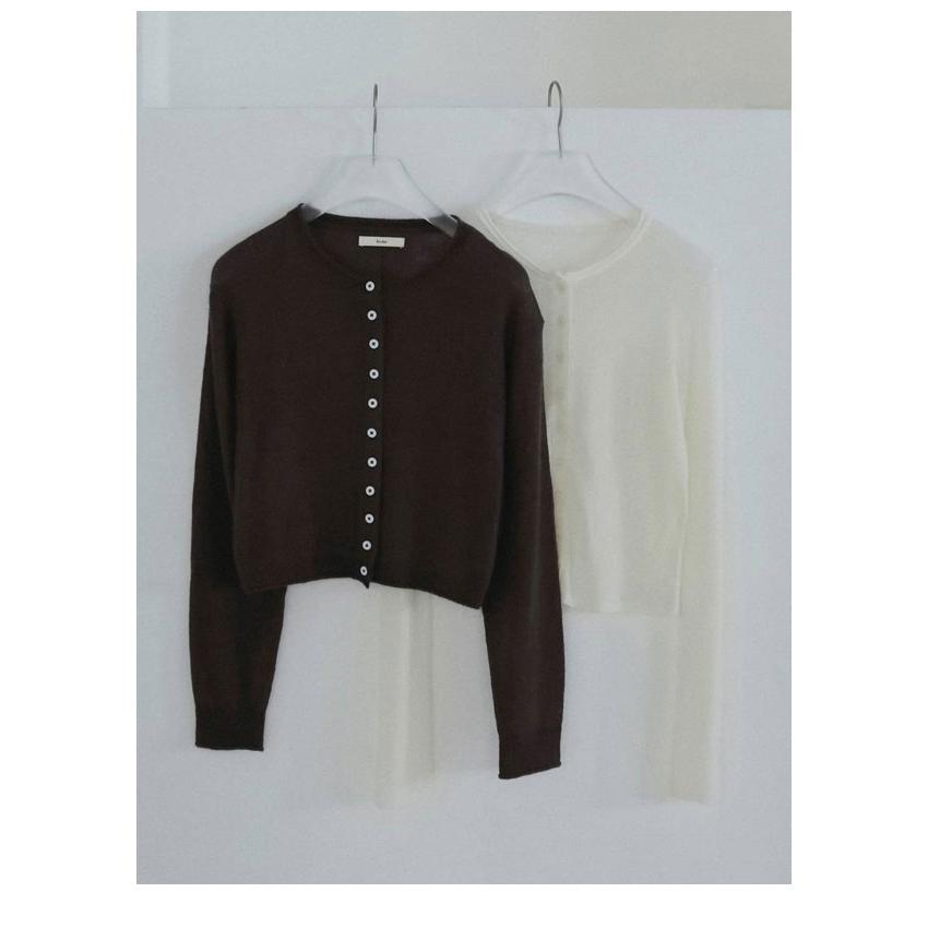 anuke（アンヌーク） anuke 2026winter トップス Layered Crewneck
