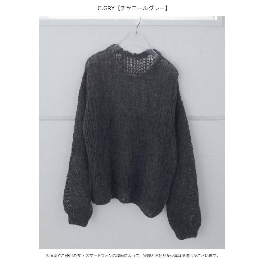 anuke（アンヌーク） anuke 2026winter トップス Loop Knit Tops 10月