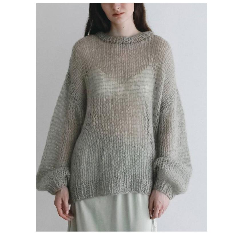 anuke（アンヌーク） anuke 2026winter トップス Loop Knit Tops 10月