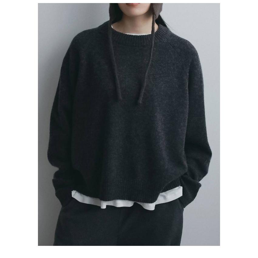 anuke（アンヌーク） anuke 2026winterトップス Wool Crewneck Tops 11