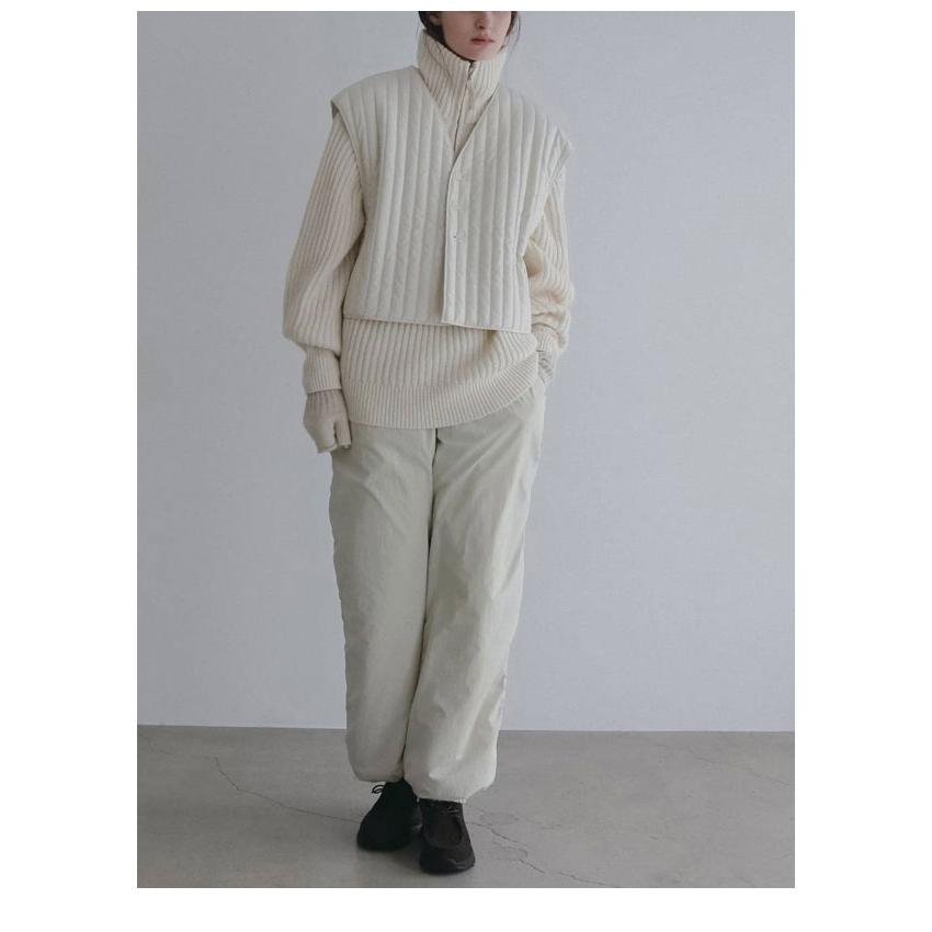 anuke（アンヌーク） anuke 2026winter トップス Halfzip Rib Knit 10