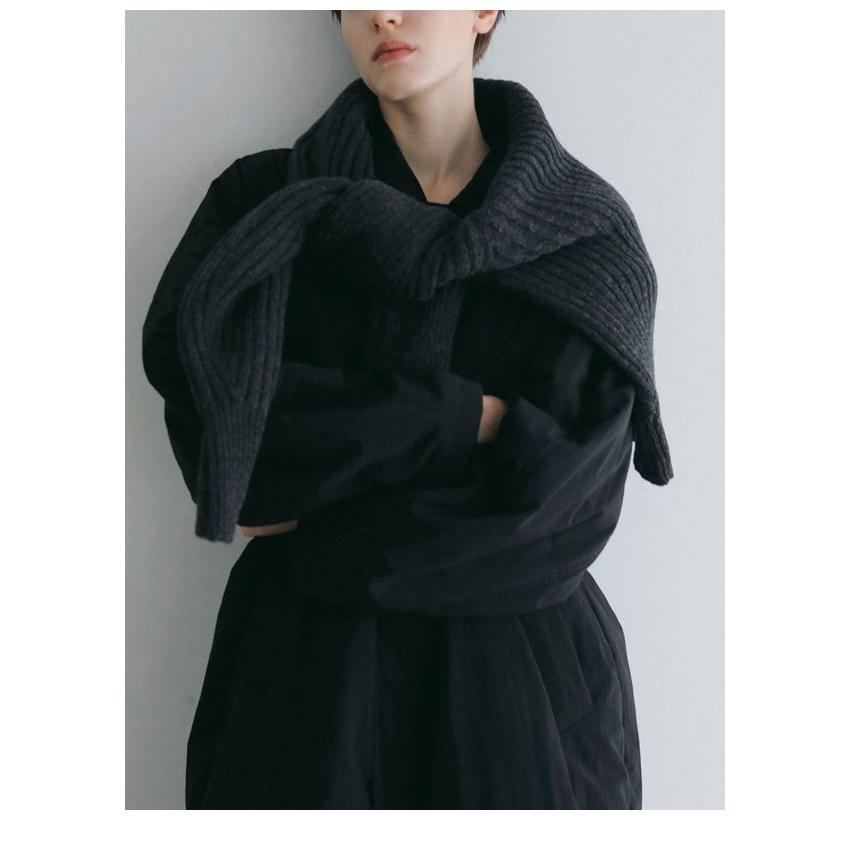 anuke（アンヌーク） anuke 2026winter トップス Halfzip Rib Knit 10
