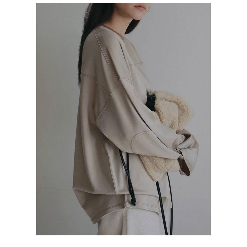 anuke（アンヌーク） anuke 2026prefall トップス Panel Over Long T