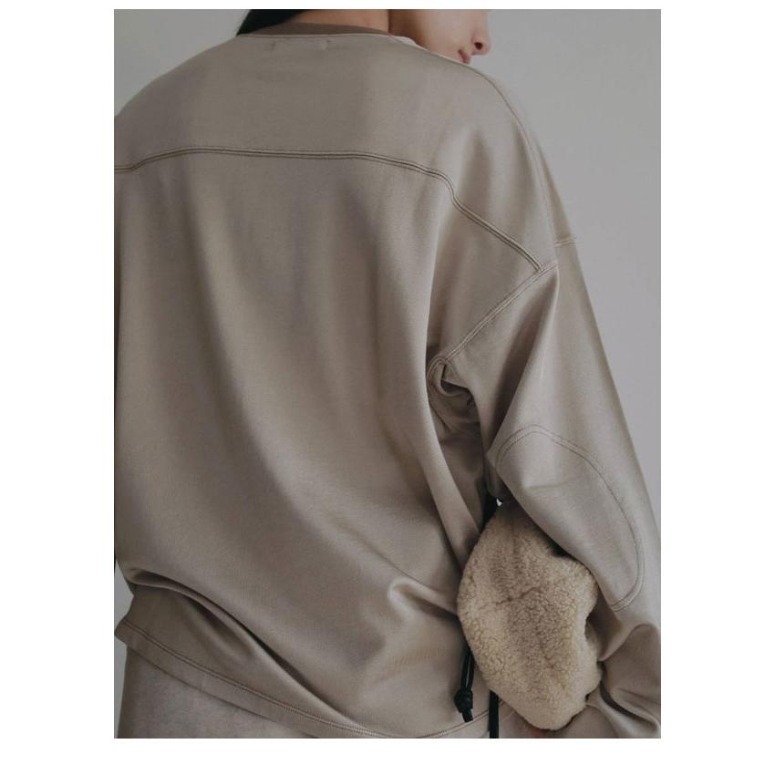 anuke（アンヌーク） anuke 2026prefall トップス Panel Over Long T