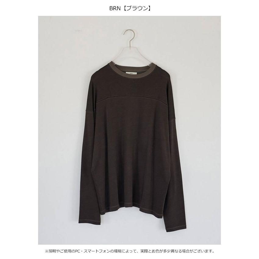 anuke（アンヌーク） anuke 2026prefall トップス Panel Over Long T