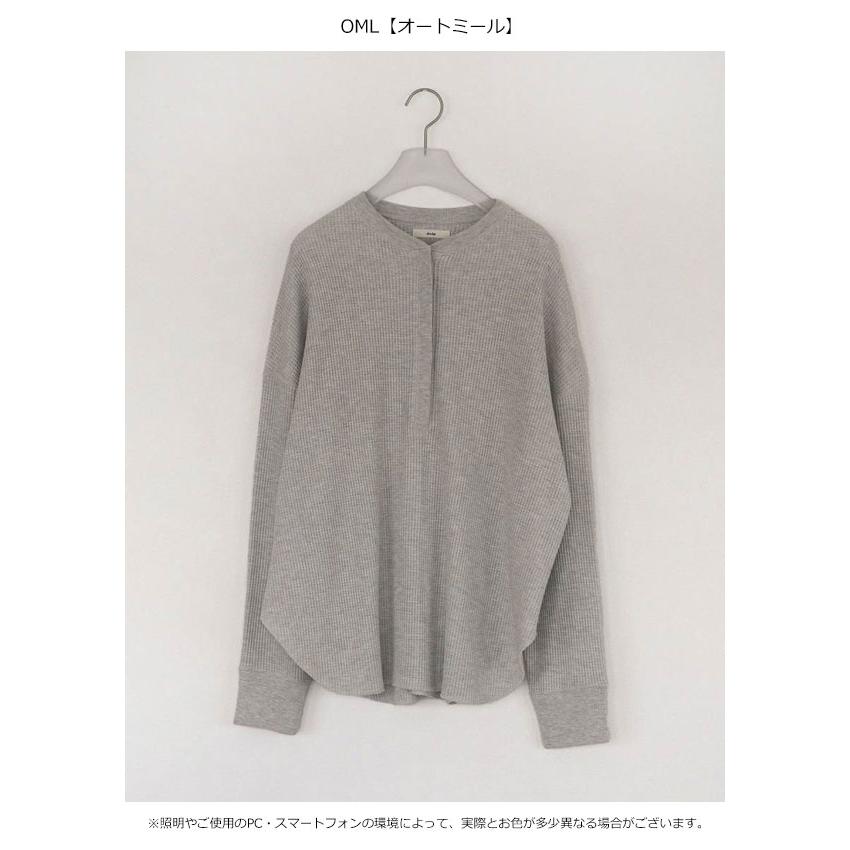 anuke（アンヌーク） anuke 2026Prefall トップス Waffle Loose