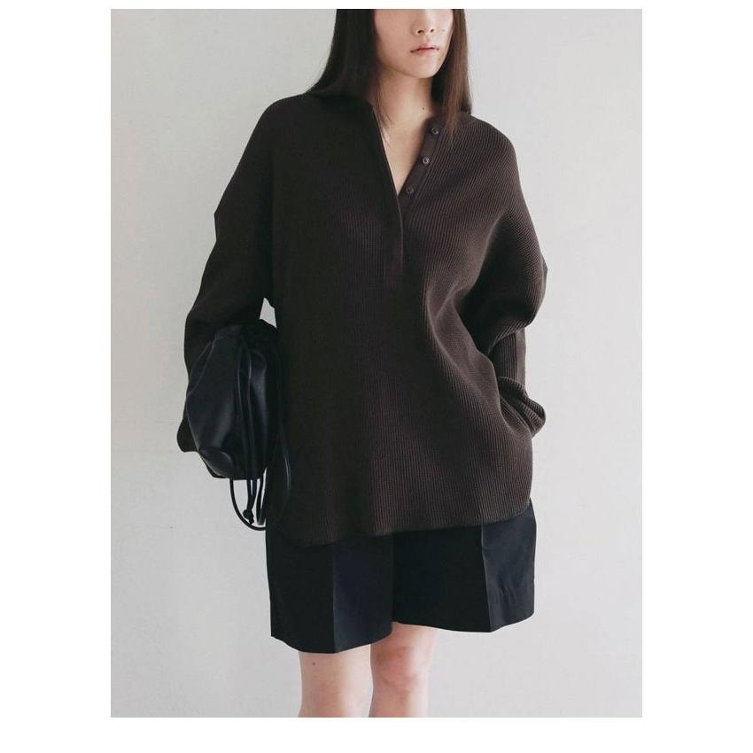 anuke（アンヌーク） anuke 2026Prefall トップス Waffle Loose