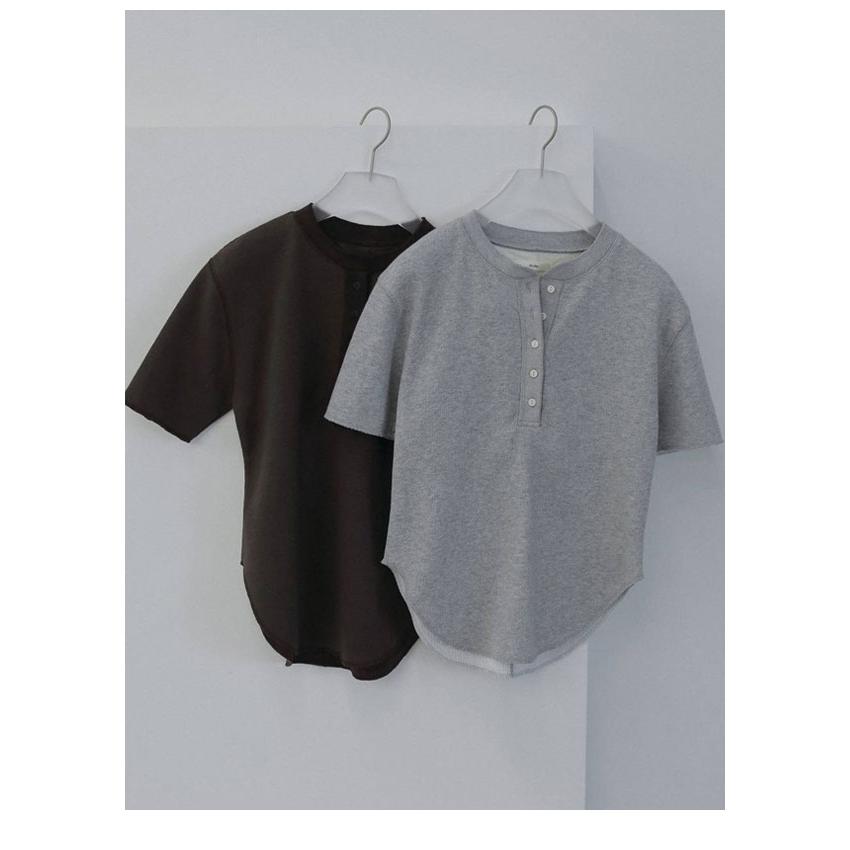 anuke（アンヌーク） anuke 2026Prefall トップス Halfsleeve Henley