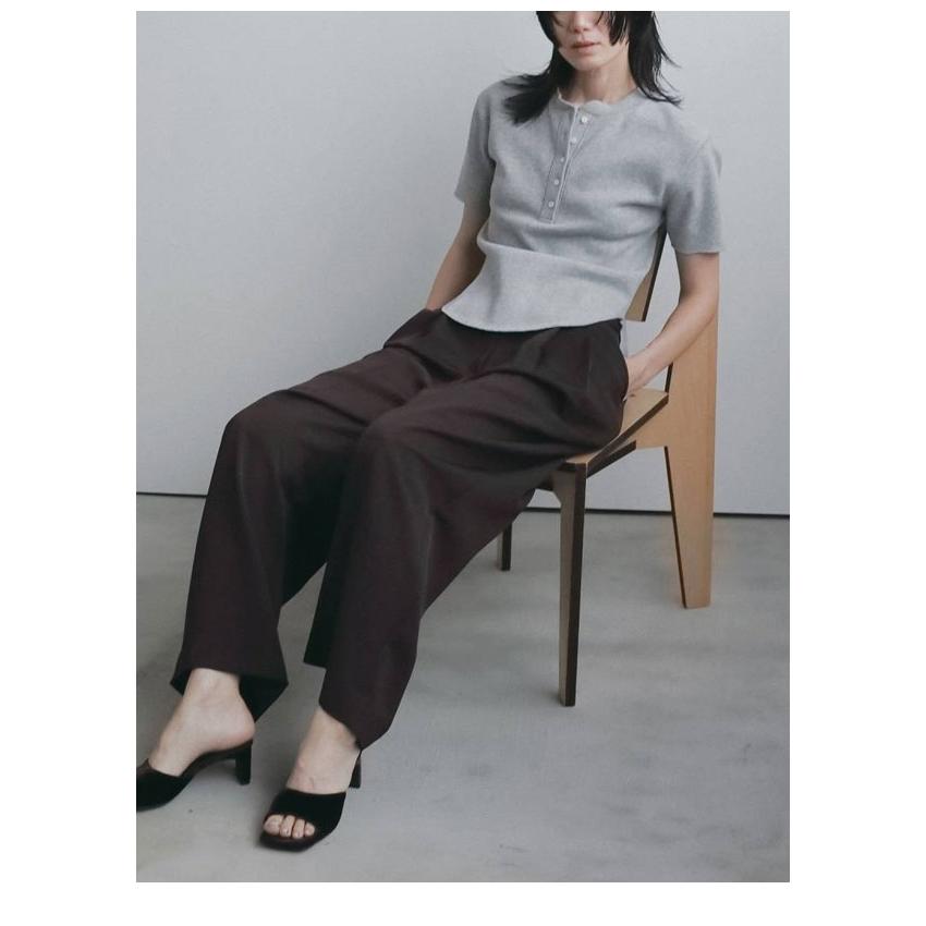 anuke（アンヌーク） anuke 2026Prefall トップス Halfsleeve Henley