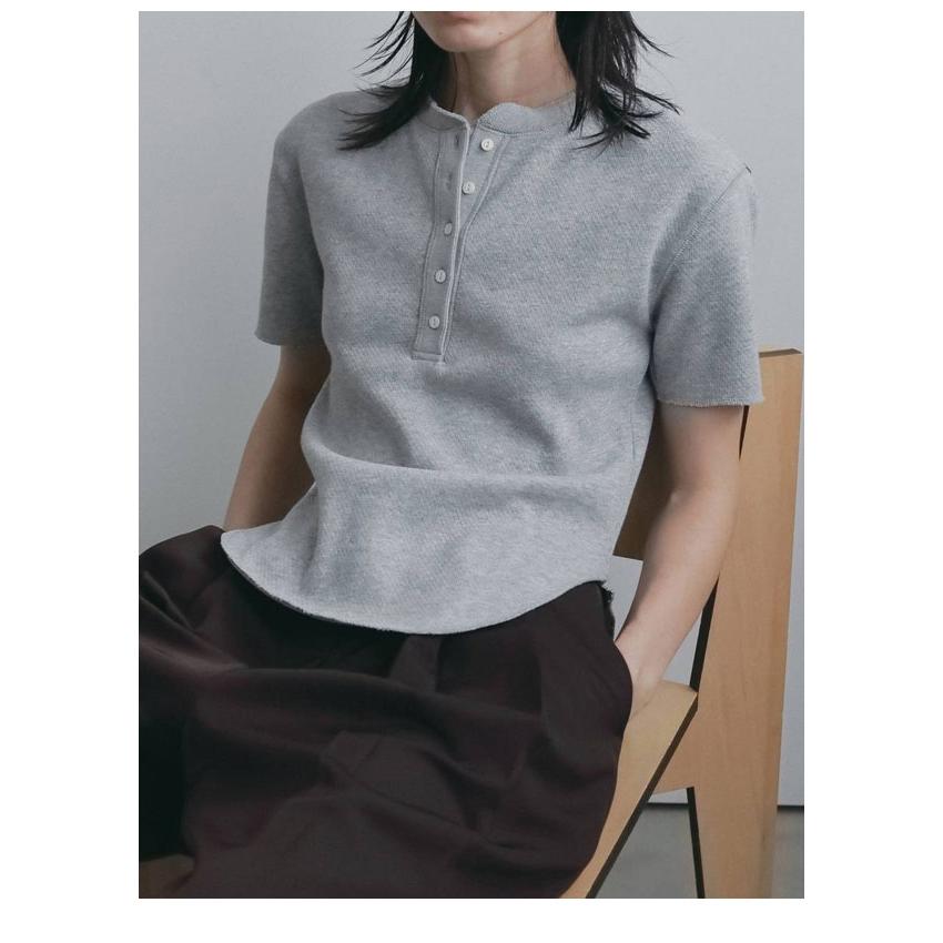 anuke（アンヌーク） anuke 2026Prefall トップス Halfsleeve Henley