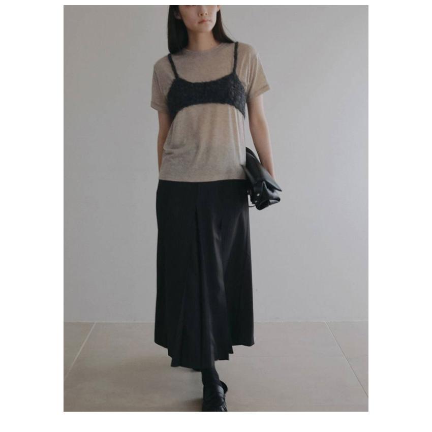 anuke（アンヌーク） anuke 2026Prefall トップス Wool Compact T