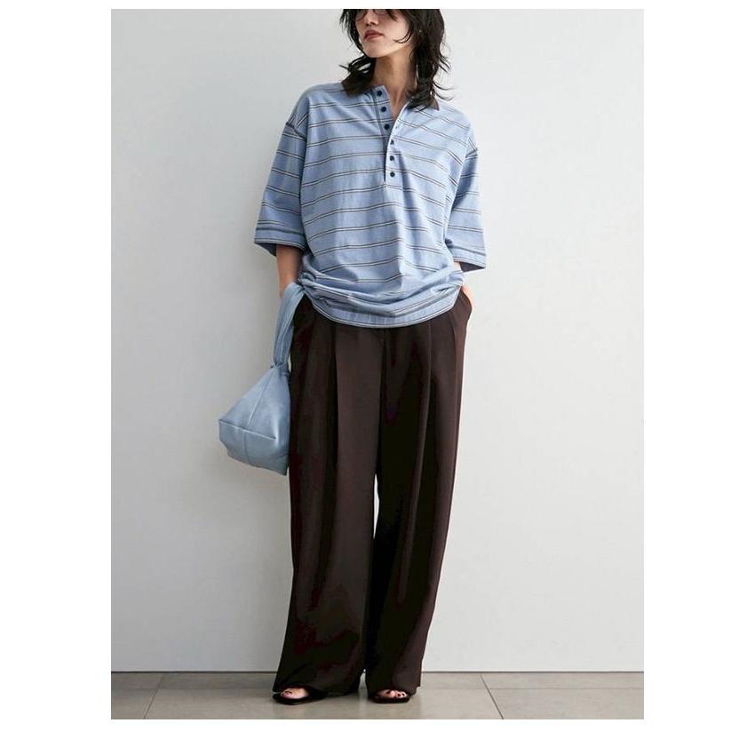 anuke（アンヌーク） anuke 2026Prefall トップス Border Loose