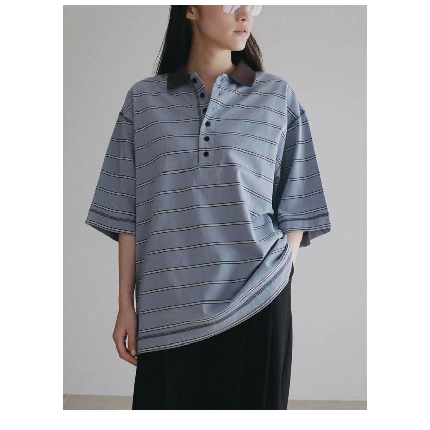 anuke（アンヌーク） anuke 2026Prefall トップス Border Loose