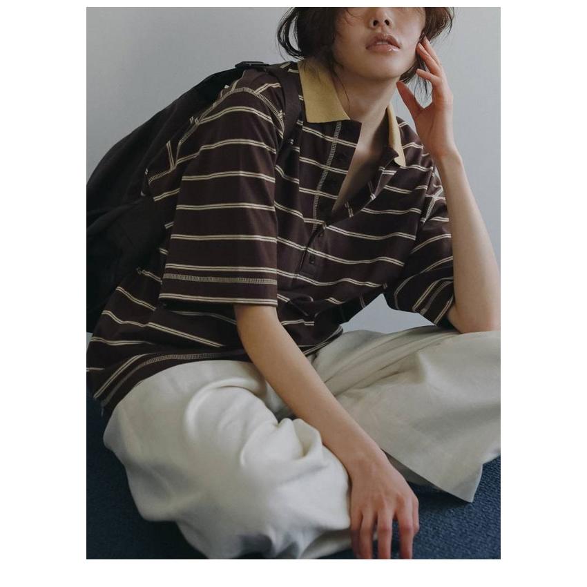 anuke（アンヌーク） anuke 2026Prefall トップス Border Loose