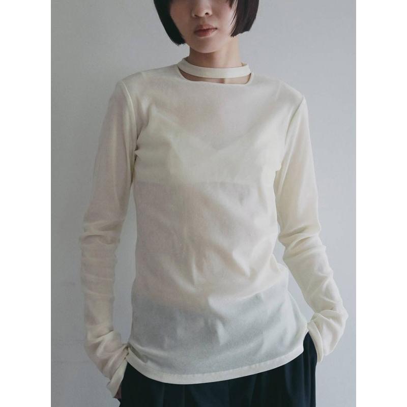 anuke（アンヌーク） anuke 2026Prefall トップス Velour Tie Tops