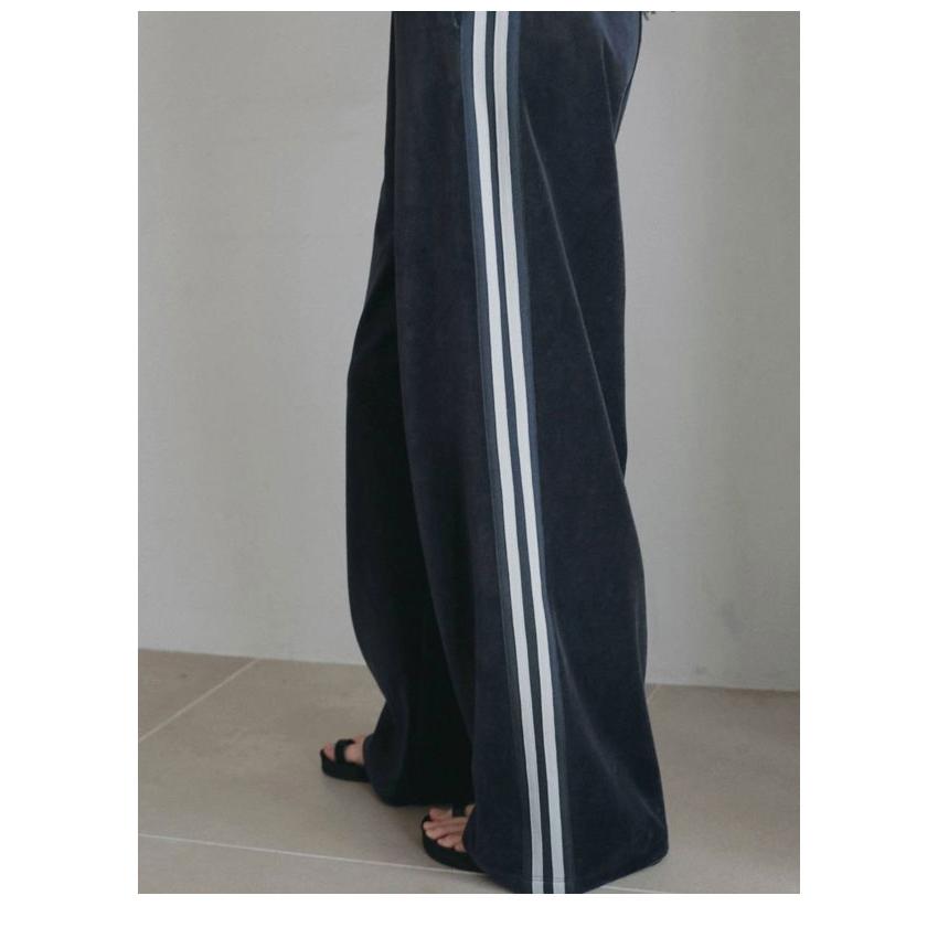 anuke（アンヌーク） anuke 2026Prefall ボトムス Velour Track Pants