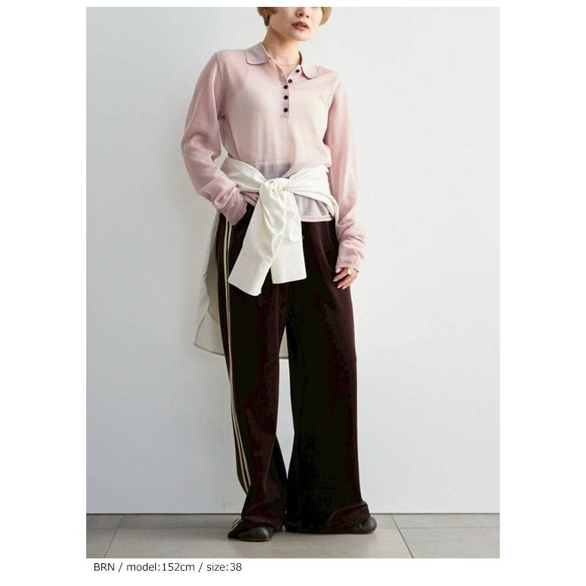 anuke（アンヌーク） anuke 2026Prefall ボトムス Velour Track Pants