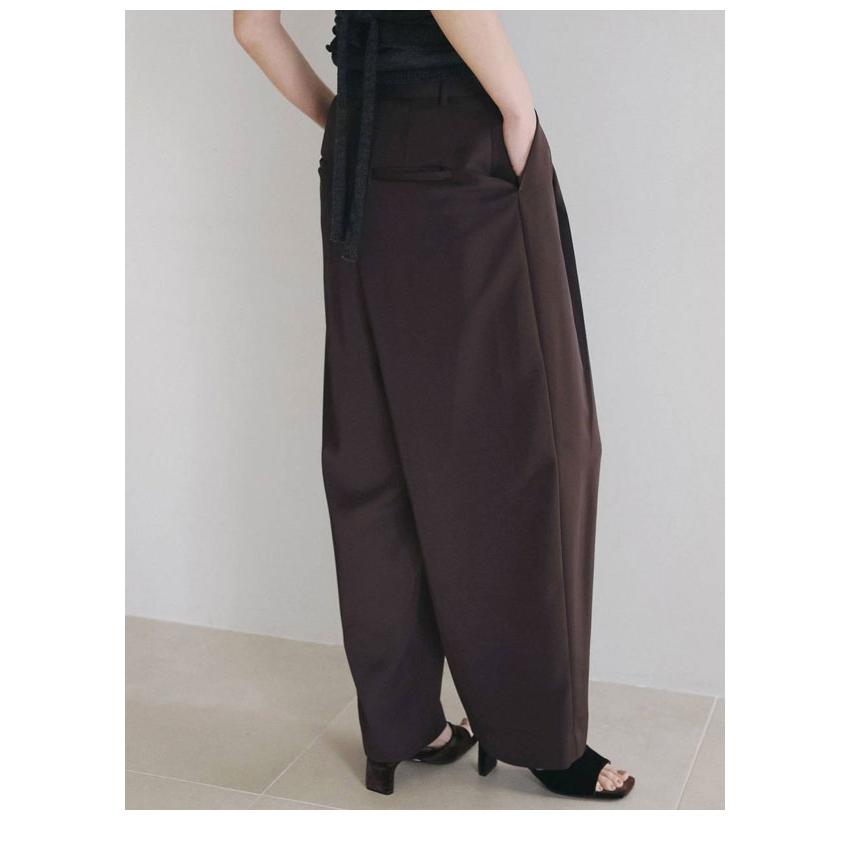 anuke（アンヌーク） anuke 2026Prefall ボトムス Twill Satin Pants 7