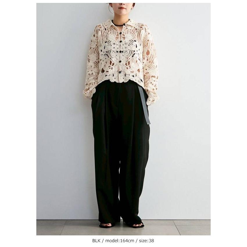 anuke（アンヌーク） anuke 2026Prefall ボトムス Twill Satin Pants 7