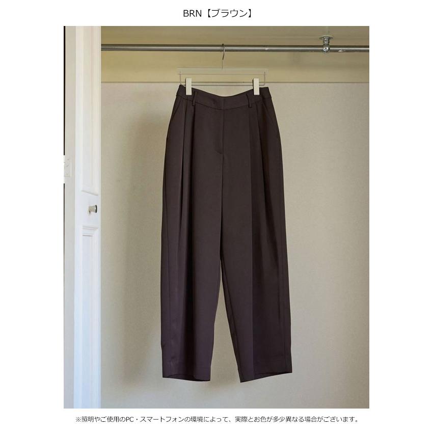 anuke（アンヌーク） anuke 2026Prefall ボトムス Twill Satin Pants 7