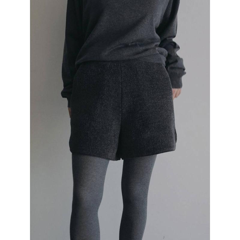anuke（アンヌーク） anuke 2026winter ボトムス Velour Short Pants