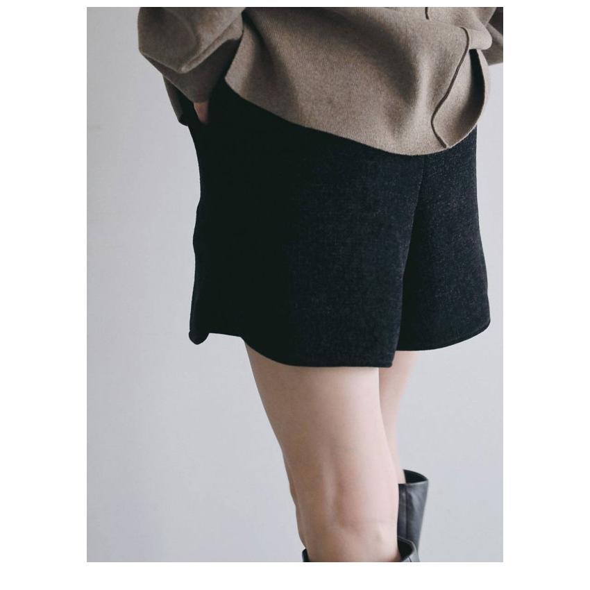 anuke（アンヌーク） anuke 2026winter ボトムス Velour Short Pants
