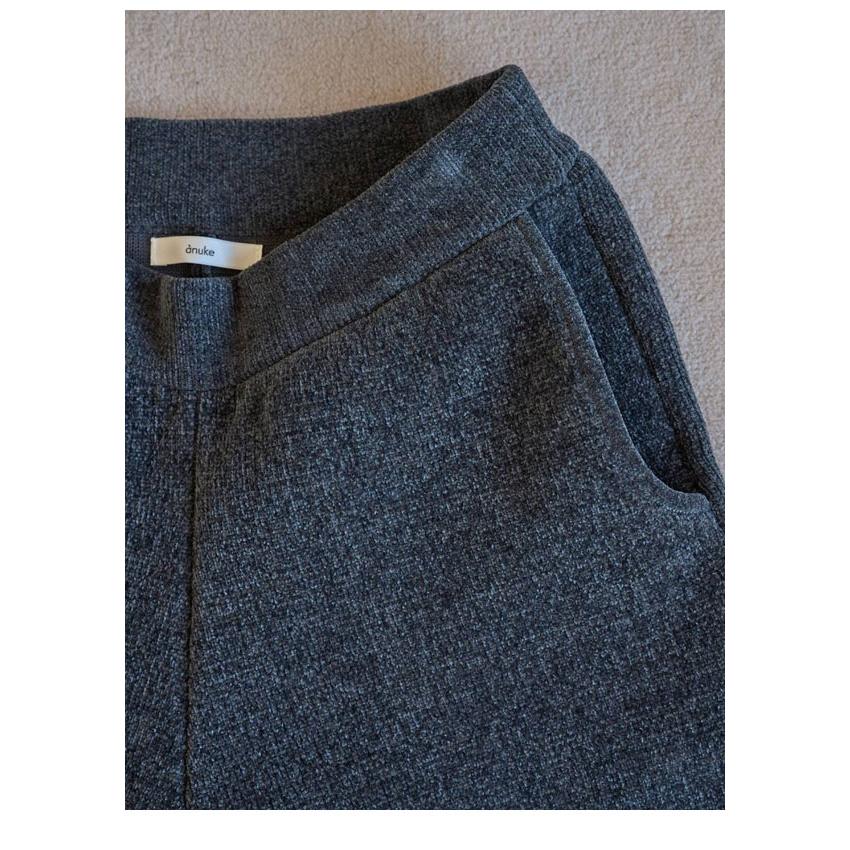 anuke（アンヌーク） anuke 2026winter ボトムス Velour Short Pants