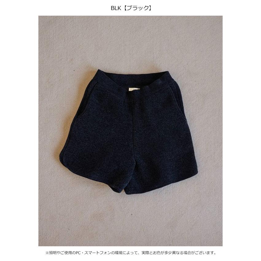 anuke（アンヌーク） anuke 2026winter ボトムス Velour Short Pants