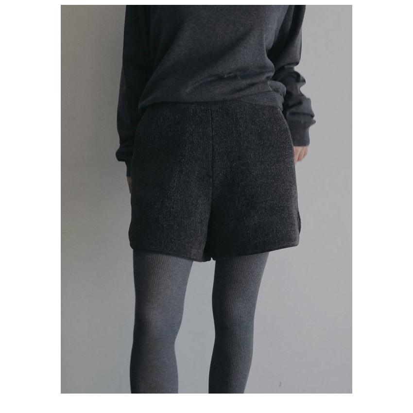 anuke（アンヌーク） anuke 2026winter ボトムス Velour Short Pants