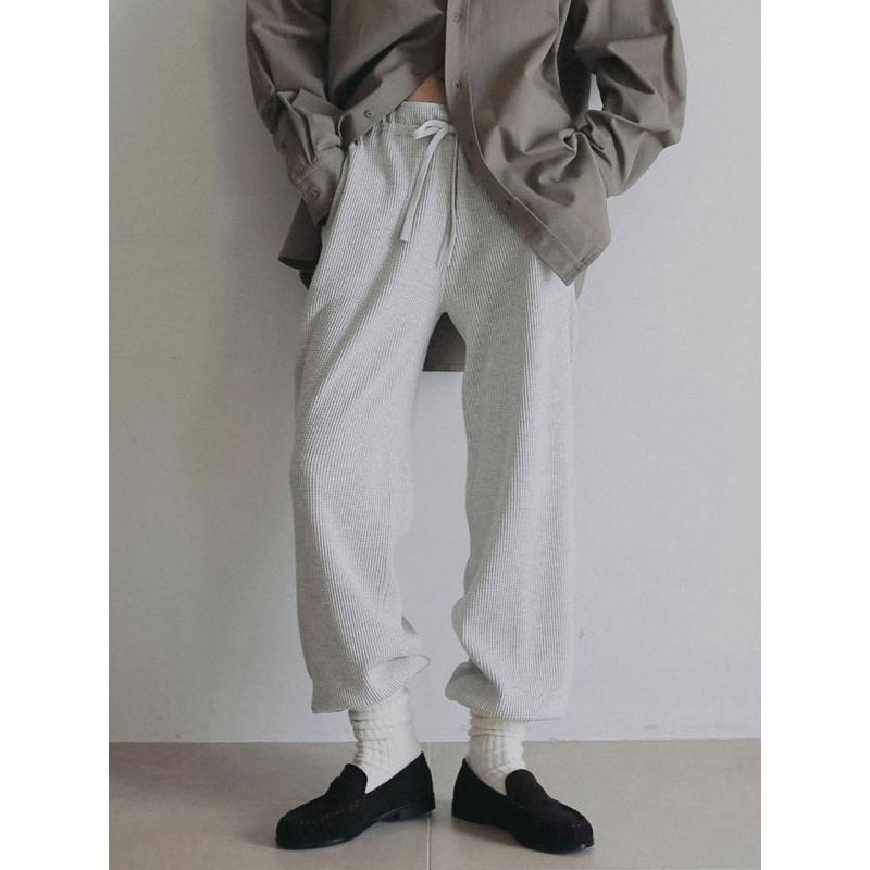 anuke（アンヌーク） anuke 2026Prefall ボトムス Waffle Wide Pants 8