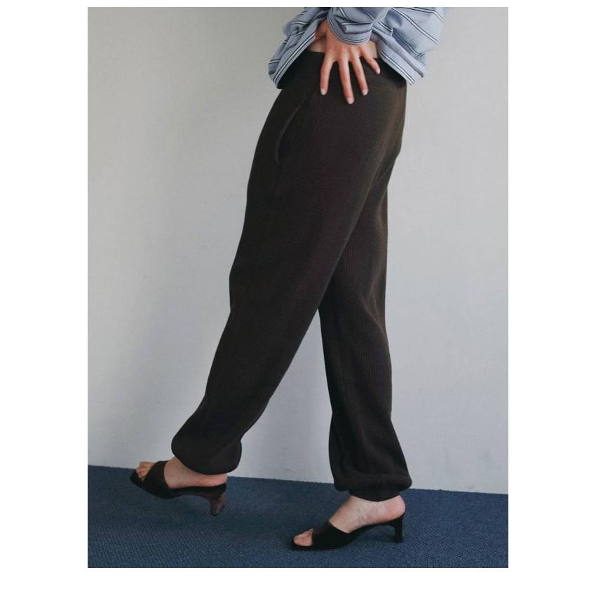 anuke（アンヌーク） anuke 2026Prefall ボトムス Waffle Wide Pants 8