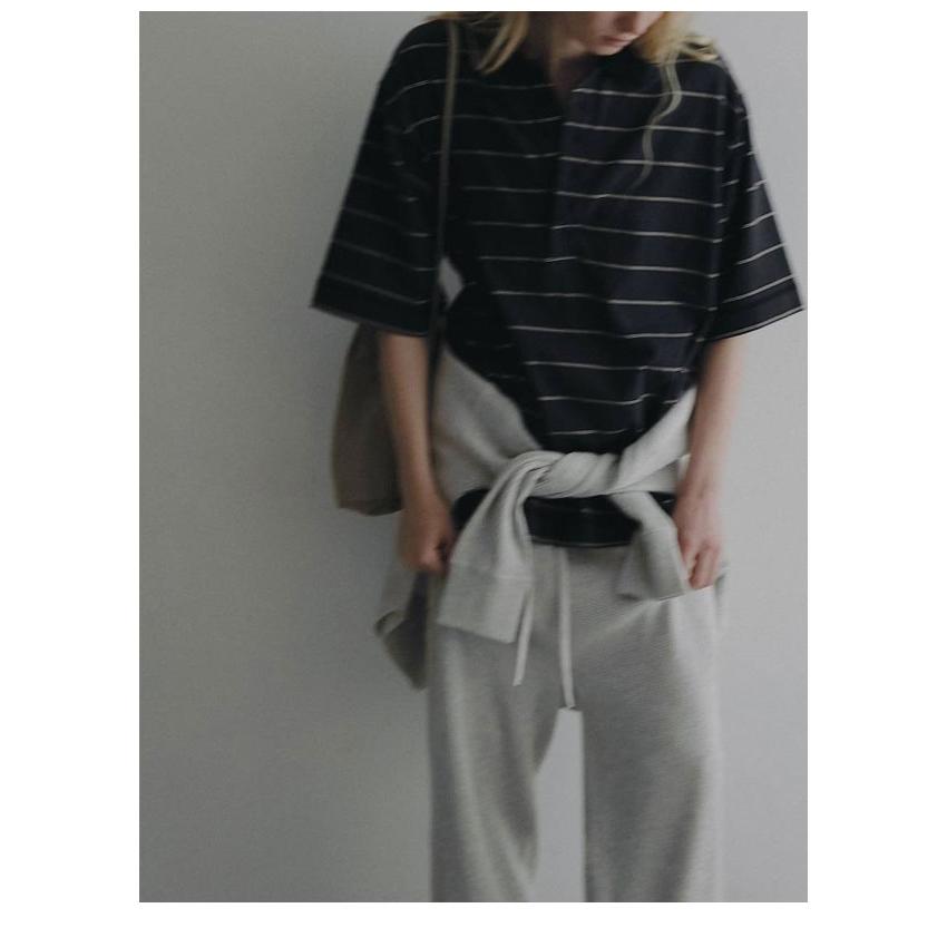anuke（アンヌーク） anuke 2026Prefall ボトムス Waffle Wide Pants 8
