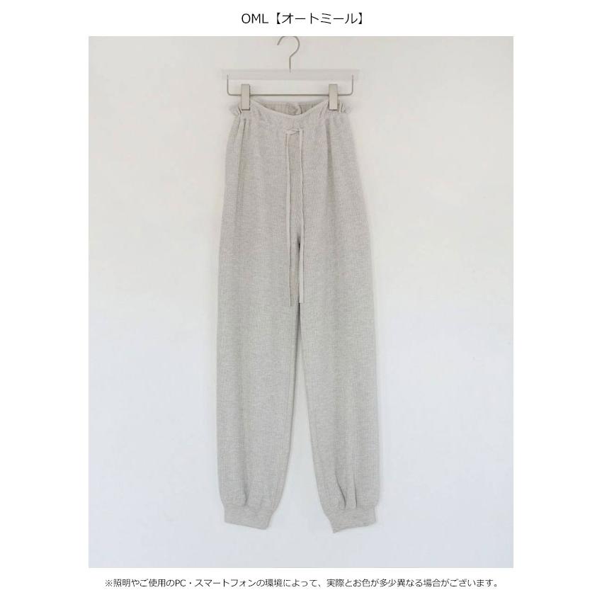 anuke（アンヌーク） anuke 2026Prefall ボトムス Waffle Wide Pants 8